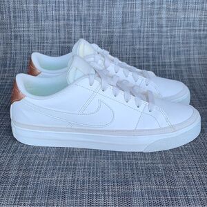 Nike Court Legacy Next Nature "Phantom/Metallic Red Bronze" Sneakers Women sz 7